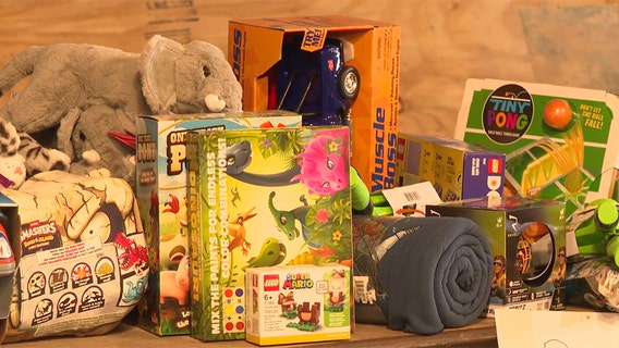 Milwaukee's MacCanon Brown sanctuary distributes toys to families