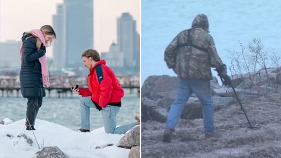 Milwaukee lost engagement ring search, couple hopes community can help