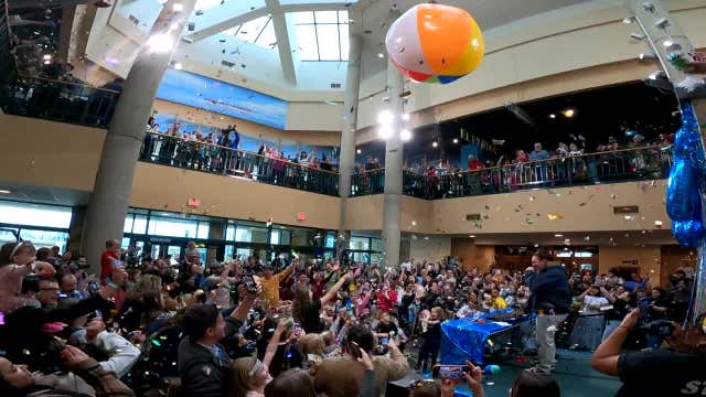 Betty Brinn 'New Year's Eve at Noon' rings in 2025 early