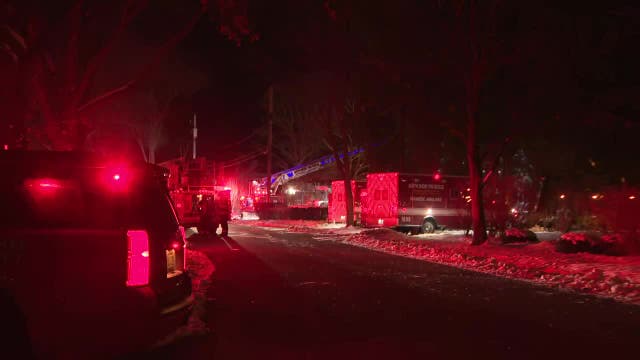Fox Point fire Sunday night, multiple crews respond
