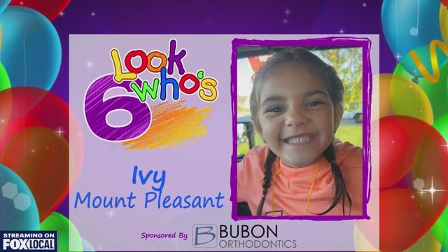 Look who's 6 on Dec. 1, 2024