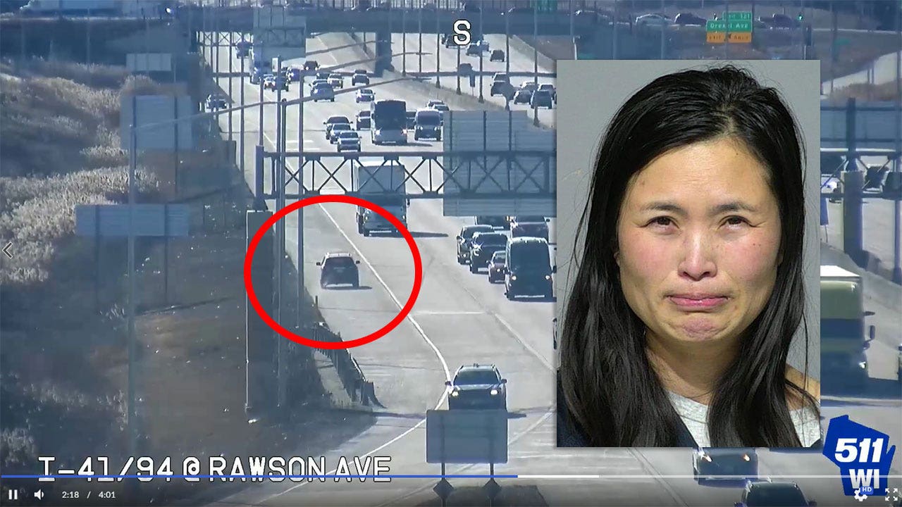 Wrong-way driver on I-94 in Oak Creek; woman accused had child in SUV