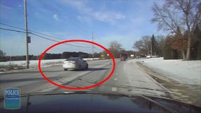 Pleasant Prairie police chase; K-9 Chase secures 1 of 2 suspects