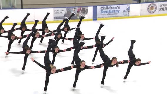 Fond du Lac synchronized skating team in French Cup, part of Team USA