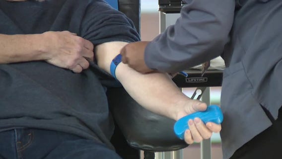 Wisconsin urges fans to donate as Badgers battle Huskers in blood drive