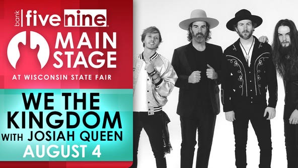 Wisconsin State Fair: Christian band, We The Kingdom, coming Aug. 4