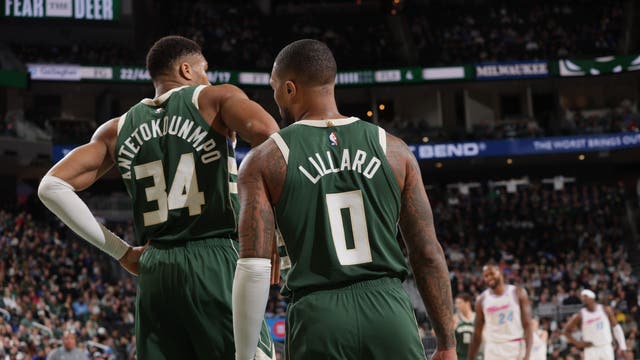 Bucks beat Heat; Lillard, Bucks overcome travel issues for 5th straight win