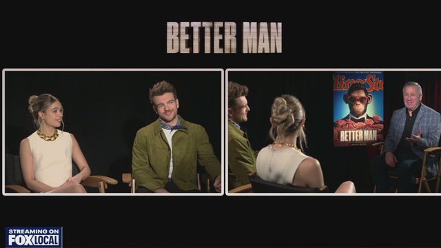 Biopic 'Better Man' in theaters now; Gino talks with cast