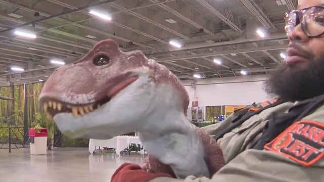 Jurassic Quest; Dinosaurs come to life at State Fair Expo Center