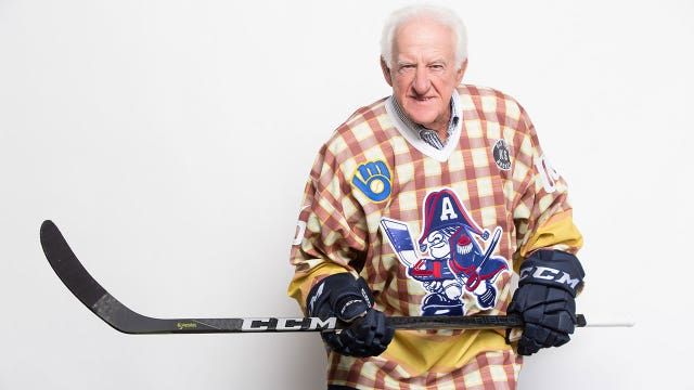 Milwaukee Admirals to honor Bob Uecker; helmet sticker, plaid jerseys