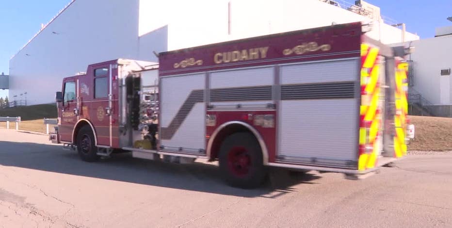 Patrick Cudahy plant fire, 1 taken to hospital