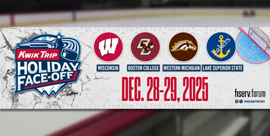 Fiserv Forum Holiday-Face Off; Badgers look to defend title in 2025