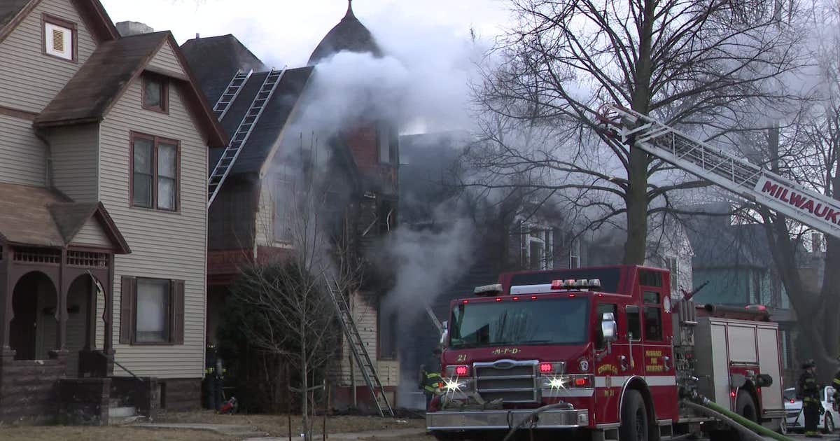 Milwaukee house fire near 1st and North; residence uninhabitable | FOX6 ...