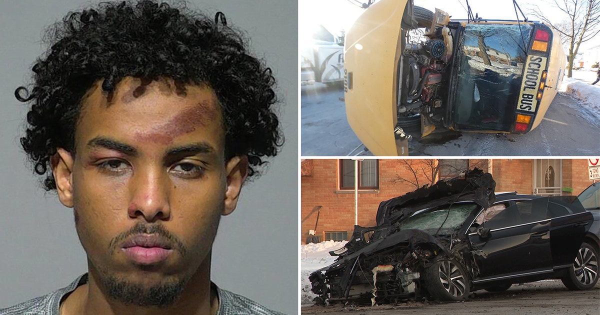 Car crashes into school bus; Milwaukee man sentenced