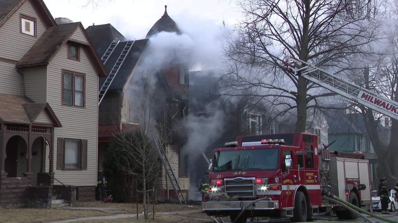 Milwaukee house fire near 1st and North; residence uninhabitable | FOX6 ...