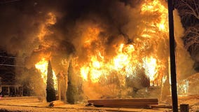 Union Grove house fire near 11th and New, multiple agencies respond