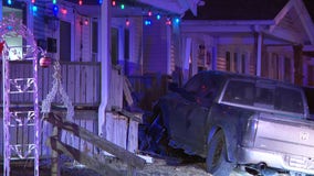 Vehicle crashes into home in Milwaukee's Bay View neighborhood