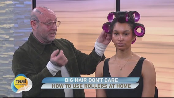 Big hair is back! Tips to use rollers at home