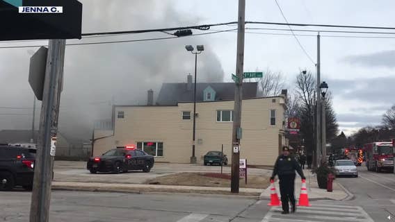 South Milwaukee fire: 1 rescued, taken to hospital