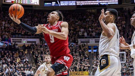 Wisconsin beats Purdue, Tonje leads Badgers with 32 points