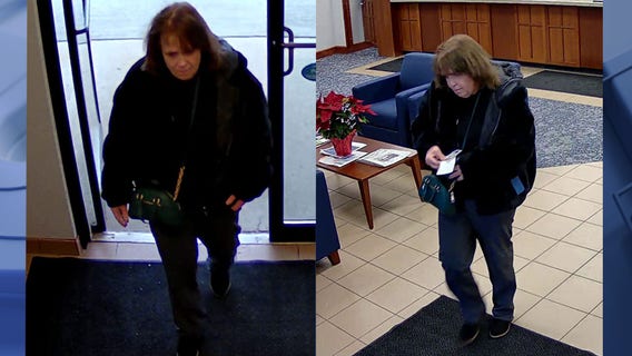 Menomonee Falls Collins State Bank fraud; police seek suspect