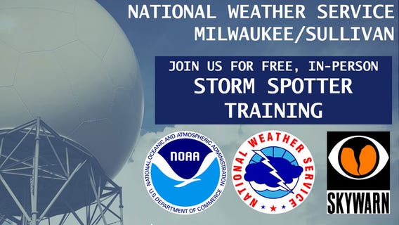 2025 Wisconsin Storm Spotter Training; what you need to know