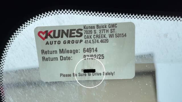 Racial slur on Oak Creek car dealership's oil change sticker; attorney weighs in