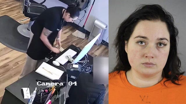 Menomonee Falls cash thefts from Cost Cutters; West Bend woman accused