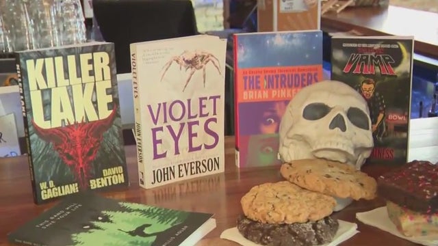 Spooky Frog Horrifying Book Fair at the Factory on Barclay