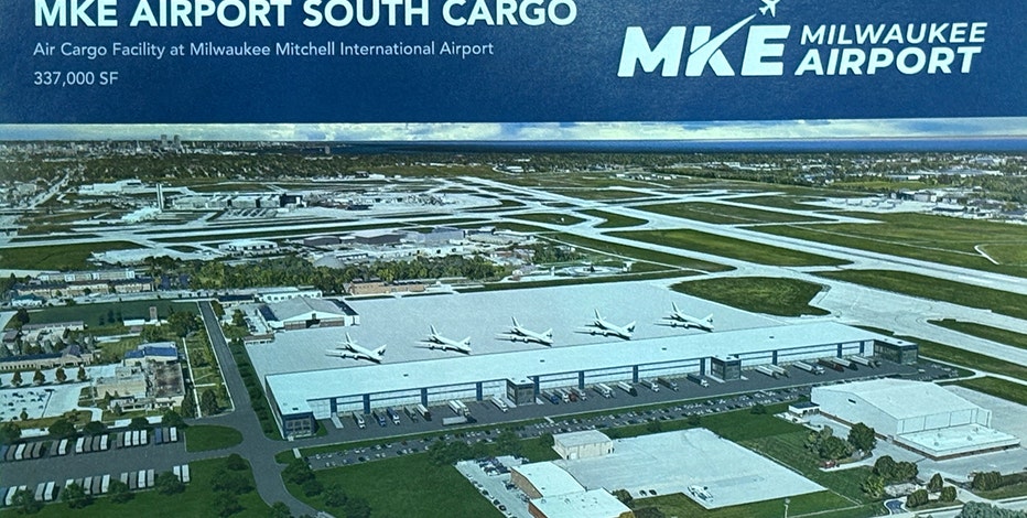 Milwaukee Mitchell International Airport cargo facility groundbreaking