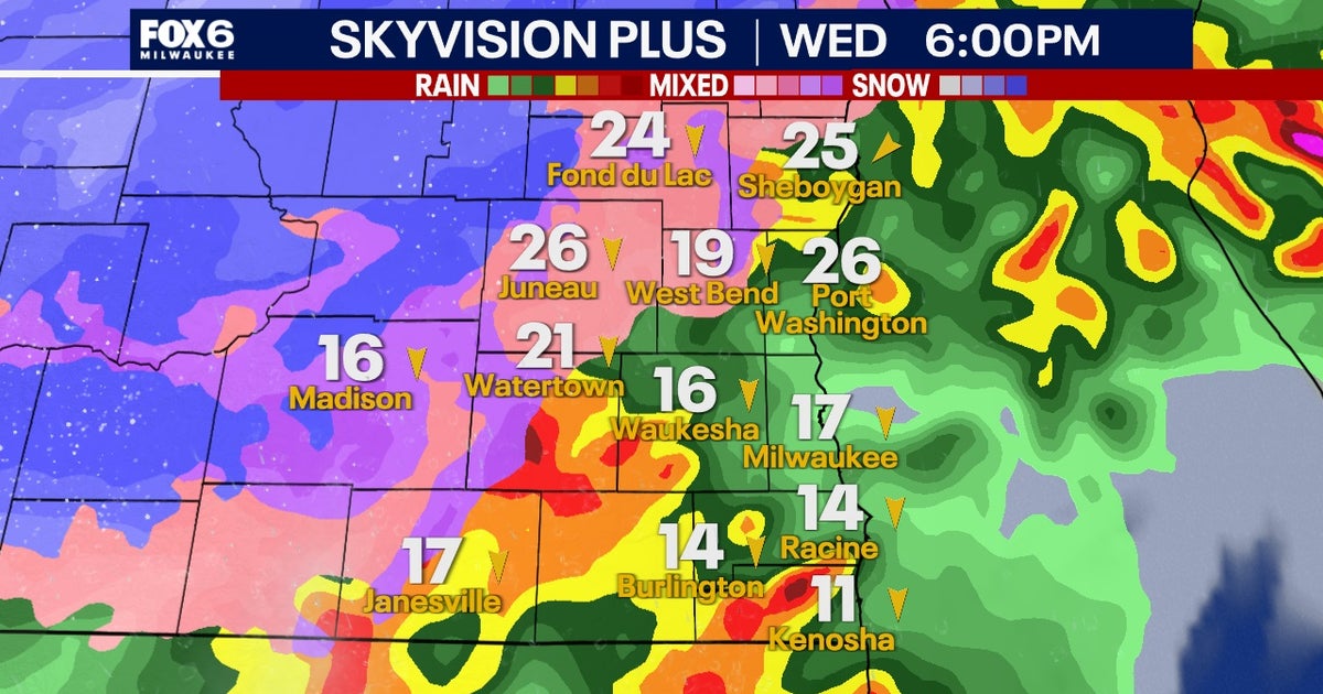 Wisconsin spring storm; Wednesday system to bring rain, snow | FOX6 ...