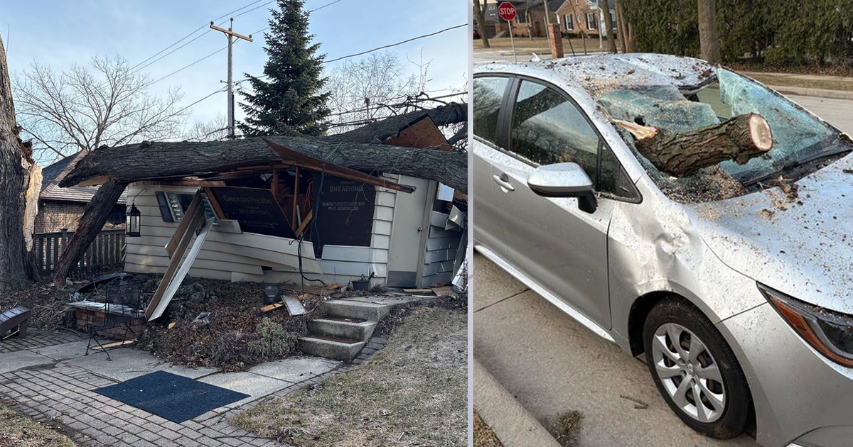 Strong winds in SE Wisconsin; hundreds without power Thursday | FOX6 ...