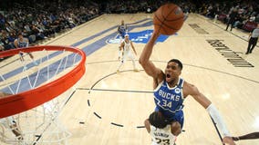 Bucks outlast Pacers, Giannis Antetokounmpo leads with 34 points