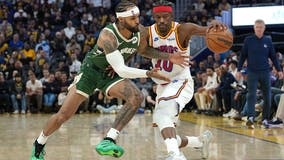 Warriors beat Milwaukee Bucks without Curry; Butler scores 24