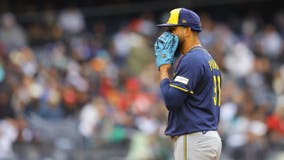 Brewers lose to Yankees as New York completes 3-game sweep