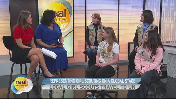 Local Girl Scouts represent Girl Scouting at the United Nation’s Commission on the Status of Women