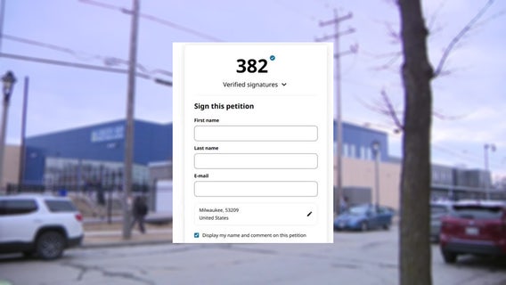 Milwaukee former school security guard accused; students sign petition