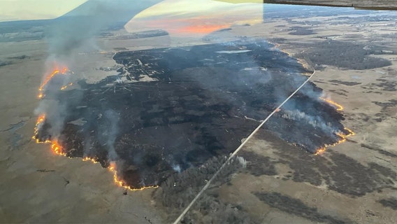 Green Lake County wildfire burns 750 acres, investigation underway