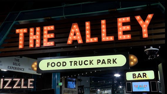 Milwaukee Brewers reveal food truck park, known as "The Alley"