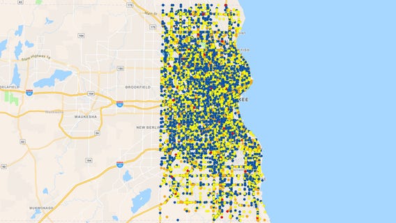 Milwaukee vehicle collision dashboard; Phase 2 launched Tuesday