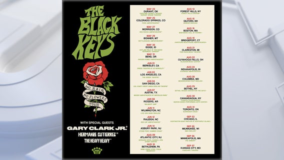 The Black Keys to perform in Milwaukee on Sept. 5, 2025