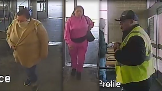 Menomonee Falls Walgreens retail theft, 3 suspects sought