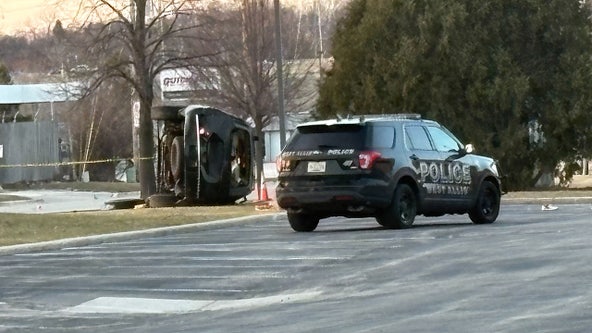 West Allis rollover crash; 1 minor dead, 2 others hurt