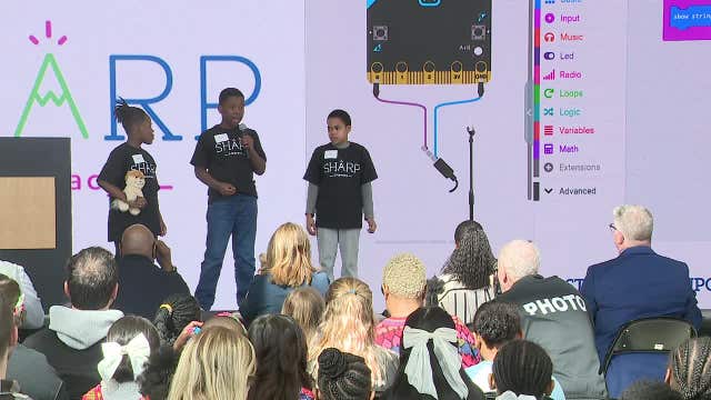 SHARP Literacy design challenge; 4th graders present invention ideas