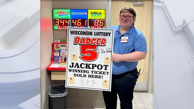 Winning $109,998 Badger 5 jackpot split three ways