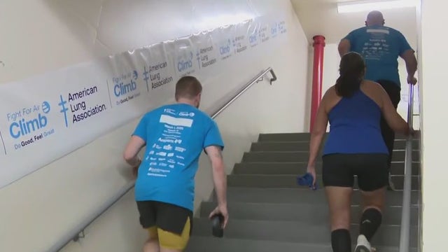 Milwaukee Fight for Air Climb at the 411 East Wisconsin Center