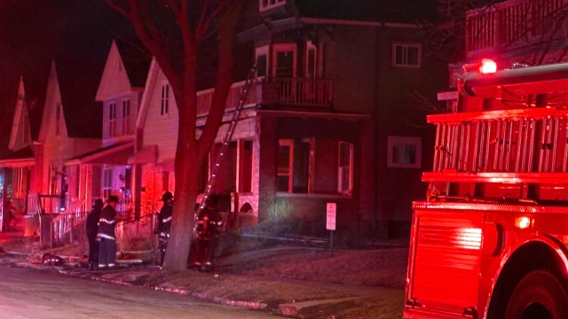 Milwaukee vacant house fire near Finlayson and Locust