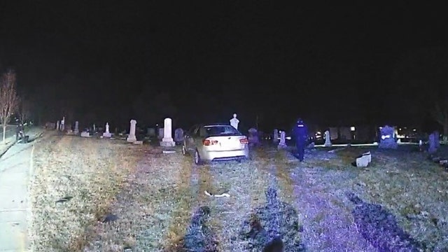 Wisconsin pursuit, crash into cemetery; driver arrested for OWI