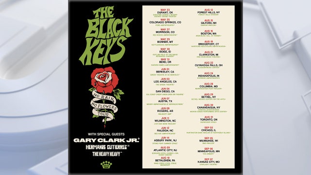 The Black Keys to perform in Milwaukee on Sept. 5, 2025