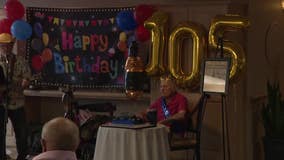 Pearl Harbor veteran celebrates 105th birthday in Brookfield